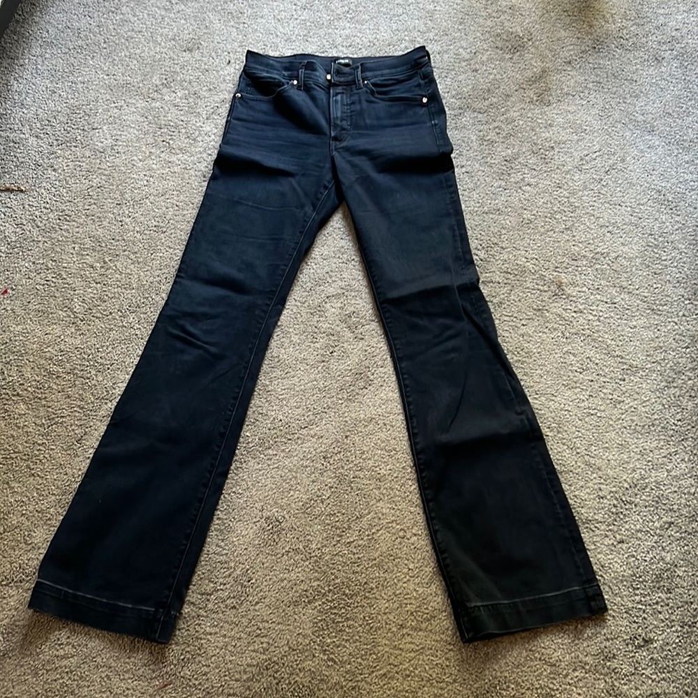 2/$25 deal Express bootcut midrise long jeans